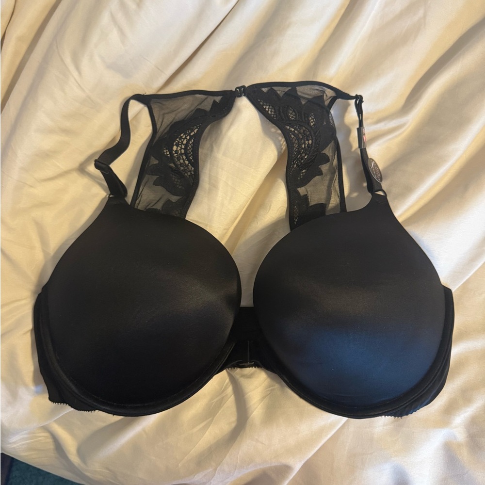 Victoria's Secret Black Lace Detail Bra